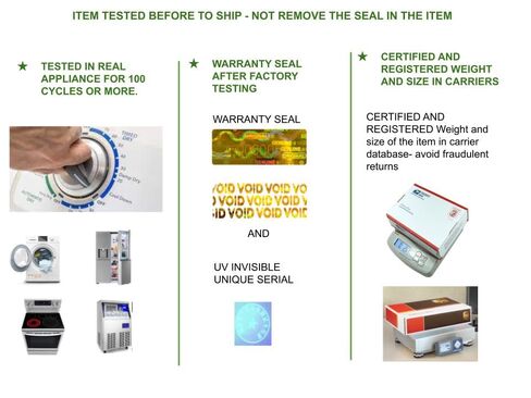 131763255-131763202 CKD763202X Compatible with Frigidaire Washer Door Lock and Switch Assembly fits Old # 131763255-131763202 in Kuwait