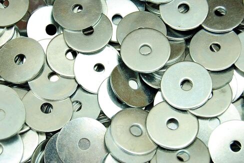 (600) Oversized #10 Fender Washers 3/16 x 1 OD - Zinc Plated in Saudi Arabia