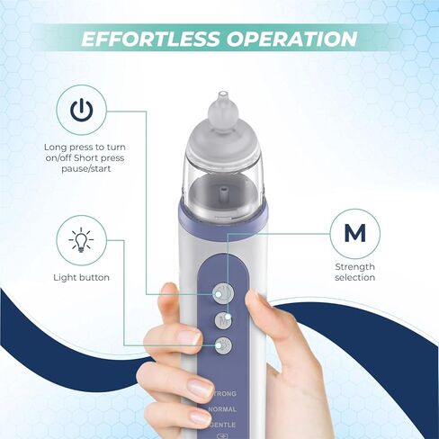 Eustachian Ear Unclogger – Ear Popper for Ear Pressure Relief – Eustachian Tube Relief Device for Flying, Diving & Altitude Changes – Adjustable Airflow, Rechargeable in Kuwait