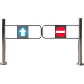 بوابة متأرجحة أوتوماتيكية لسهولة المرور، باب ذاتي الإغلاق مزود بنابض، مثالي لمحلات السوبر ماركت والمستودعات والممرات in Kuwait