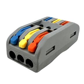 30 قطعة من موصلات أسلاك الرافعة مع فتحة قياس كهربائية، موصلات توصيل كهربائية سريعة 2 في 2 لأسلاك 28-12 AWG - أطراف مضمنة مدمجة لاتصالات دائرتين آمنتين in Kuwait