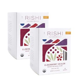 Rishi Tea, Elderberry Healer, Organic 15 Count (Pack of 2) in Kuwait