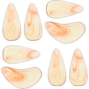 8 قطع من أظافر جوزينج الكهرمانية صغيرة الحجم من تتوريتي للأعمار من 6 إلى 10 سنوات، أعواد أصابع منحنية على الوجهين لممارسة جوزينج والأداء in Kuwait