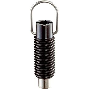 22120.1352 Locking Bolt, with Pull Ring/with Locking Mechanism, D1 = 10 mm, D2 = M16, Steel in Kuwait