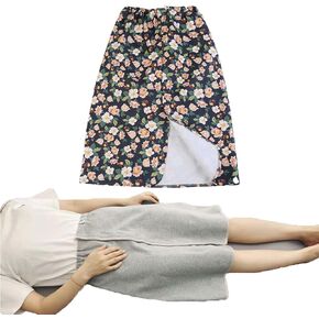 Yodilala Unisex Diaper Skirt, Leak-Proof Waterproof pad, Adjustable and Reusable, Suitable for bedridden Elderly, Menstruating Women, and Children with Urinary Incontinence(Green,L) in Kuwait