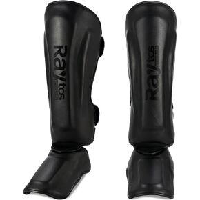 Muay Thai Shin Guards - MMA Kickboxing Leg instep Pads ، FACS FACS ، ART RATIAL ART FARK in Kuwait
