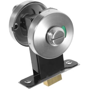 PartyKindom Bathroom Privacy Lock with Stainless Steel Construction Easy Installation Occupied Indicator for Public Restrooms Gyms and Offices and Low Maintenance in Saudi Arabia