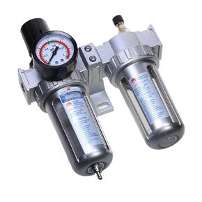 Air Compressor Oil Lubricator Moisture Water Trap Filter Regulator with Mount SFC-200 1/4'' 1/2'' 3/8'' 0-1Mpa 0-150 PSI(1/4") in Saudi Arabia