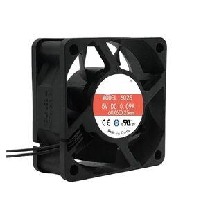 6 سم 6025 5 فولت 12 فولت 24 فولت مروحة تبريد (24 فولت 2 خط) in Kuwait