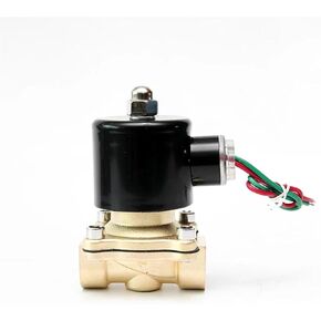 صمام الملف اللولبي النحاسي DN15 DC12V DC24V AC220V 110 فولت صمام الملف اللولبي للمياه والنفط والهواء المغلق عادة (BSP_380VAC) in Kuwait