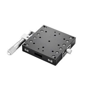 X-axis 90x90mm منصة الضبط الدقيق شريحة تعديل المحمل الخطي اليدوي X90-L X90-C X90-R Cross Rail(X90-R) in Kuwait