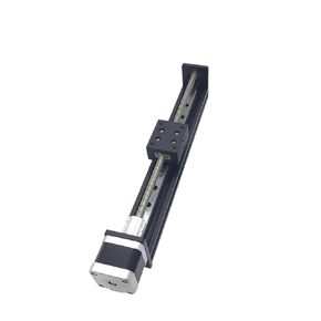 Mini T-Type 50 * 40 مم دليل خطي 50 ~ 300 مم سفر 2ph 4 مم شريحة ذاتية القفل Nema17 0.56Nm Motor (4 الملعب - 100 مم السكتة الدماغية) in Kuwait