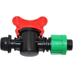 2 Pcs 13mm to 15mm Drip Irrigation Bypass Valve with Lock Rubber Ring Barbed Garden Irrigation Waterstop Hose Switch in Kuwait