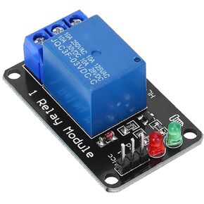 3.3V Single Channel Relay Module with Optocoupler Isolation for Breadboard PCB Mount 10A 250V AC Electronic Control in Kuwait