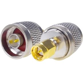 RF اقناع N ذكر إلى S M A ذكر موصل محوري S M A إلى N محول القابس 2 قطعة in Kuwait