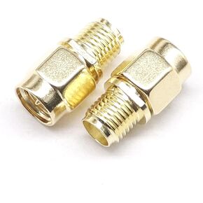 موصل محوري عالي التردد S M A-J K محول هوائي S M A ذكر دبوس إلى S M A أنثى دبوس 10 قطعة (RP-SMA-J إلى SMA-K) in Kuwait