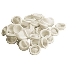 Grafco 3908-L Latex Finger Cots - Large, box of 144 in Kuwait