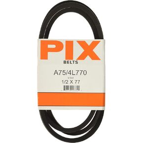 A75/4L770 1/2x77 Black Rubber V-Belt in Saudi Arabia