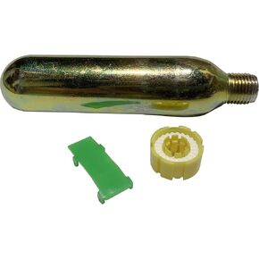 مجموعة إعادة تسليح ثاني أكسيد الكربون، خزان خرطوشة أسطواني لسترة نجاة قابلة للنفخ أوتوماتيكيًا/يدويًا وسترة نجاة وسترة نجاة وحزام خصر منقذ للحياة PFD 24 جرام in Kuwait