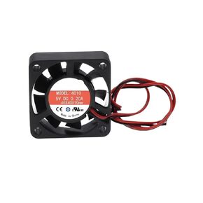 4010 5V 12V 24V 4 سم مروحة تبريد الطاقة (12V 2 خط) in Kuwait