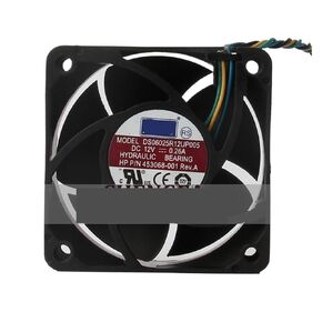 DS06025R12UP005 مروحة تبريد 4 أسلاك DC12V 0.26A 60x60x25MM 6025 6CM in Kuwait