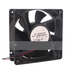مروحة تبريد AFB1248HE DC48V 0.18A 12038 12 سم 3 خطوط 120x120x38mm in Kuwait