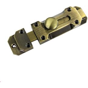 Gate Bolt,Door Bolt Snib, Solid Zinc Alloy Security Dead Bolt Antique Door Slide Latch Lock Heavy Duty Gate Safety Sliding Bolt Latches (Color:D) (Color : D) in Kuwait