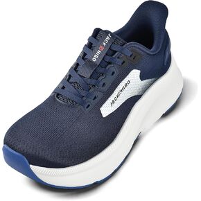 JACKSHIBO Men's Hands Free Slip On Shoes, Wide Toe Box Zero Drop Arch Support Sneakers, Lightweight Breathable for Daily Wear Gym Walking in Kuwait