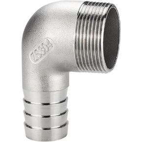 stainless steel elbow 90 degree tube. External Thread Soft Water Pipe Connector Straight(G1 1/2*outside diameter 32MM) in Kuwait