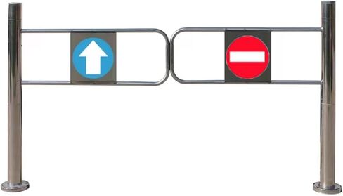 بوابة متأرجحة أوتوماتيكية لسهولة المرور، باب ذاتي الإغلاق مزود بنابض، مثالي لمحلات السوبر ماركت والمستودعات والممرات in Kuwait