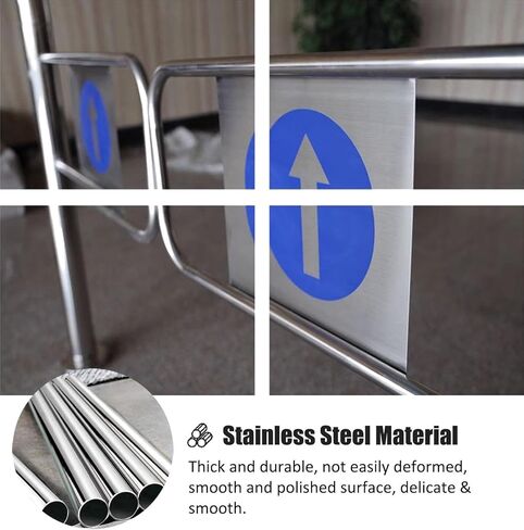 باب دوار تلقائي للمكتبات - بوابة متأرجحة آمنة في اتجاه واحد بأبعاد الفتح الأيمن 90 × 100 سم (35 × 39 بوصة) - الحل المثالي للوصول إلى المدخل الرئيسي in Kuwait