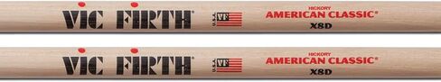 Vic Firth American Classic Extreme 8D Drumsticks - 3-Pack Bundle with Austin Bazaar Polishing Cloth in Saudi Arabia