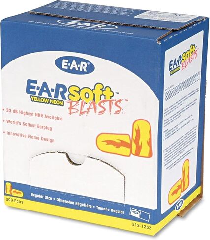 3M E A Rsoft™ Yellow Neon Blasts™ Soft Foam Earplugs in Saudi Arabia