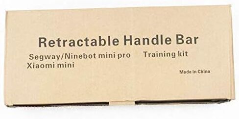 New improved 2019 version adjustable handlebar for Segway Ninebot MINI S, LITE, PRO, multi-function retractable 2-in-1 kit handle bar easy installation (Segway not included) in Saudi Arabia