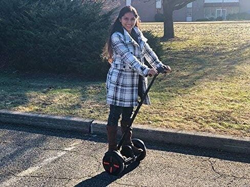 New improved 2019 version adjustable handlebar for Segway Ninebot MINI S, LITE, PRO, multi-function retractable 2-in-1 kit handle bar easy installation (Segway not included) in Saudi Arabia