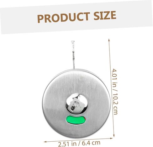 Lurrose Toilet Lock Indicator Latches Privacy Locks for Public Restroom Easy Install Door in Saudi Arabia