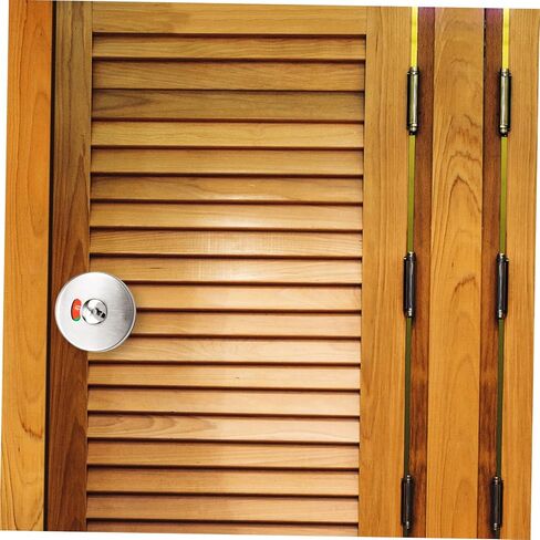 Lurrose Toilet Lock Indicator Latches Privacy Locks for Public Restroom Easy Install Door in Saudi Arabia