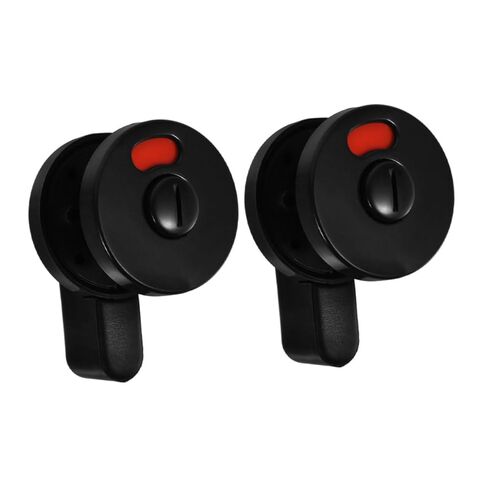 Luxshiny 2pcs Vacant Occupied Bathroom Lock Toilet Door Lock with Indicator for Public Restrooms Water Resistant Design for Use in Saudi Arabia
