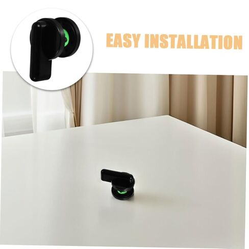 Luxshiny 2pcs Vacant Occupied Bathroom Lock Toilet Door Lock with Indicator for Public Restrooms Water Resistant Design for Use in Saudi Arabia