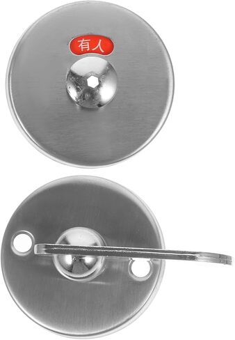 Stainless Steel Toilet Door Lock Bathroom Indicator Lock Zinc Alloy Easy Clean Design in Saudi Arabia