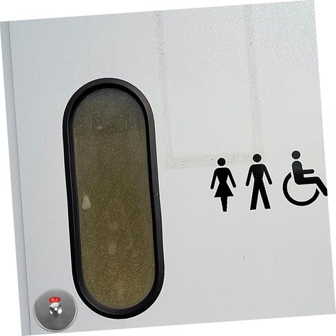 Stainless Steel Toilet Door Lock Bathroom Indicator Lock Zinc Alloy Easy Clean Design in Saudi Arabia
