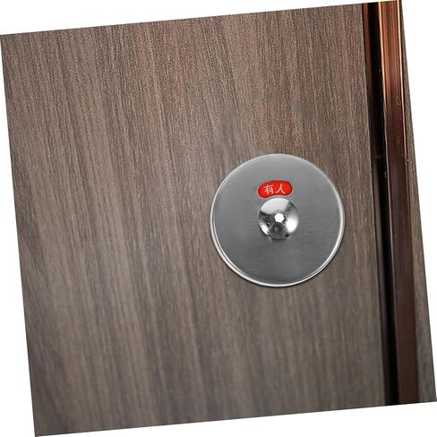 Stainless Steel Toilet Door Lock Bathroom Indicator Lock Zinc Alloy Easy Clean Design in Saudi Arabia