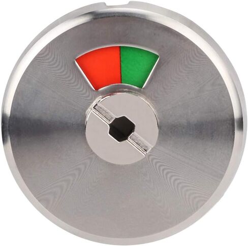 Privacy Indicator Door Lock, Zinc Alloy Stainless Steel WC Lock Restroom Locks with Vacant Engaged Sign for Public Toilet Airport Hospital Office in Saudi Arabia