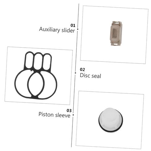 مجموعة واحدة من أدوات إصلاح مضخة الحجاب الحاجز المصنوعة من السيليكون والصلب، ملحقات تعمل بالهواء المضغوط، قطع بديلة سهلة التركيب لصيانة صمام الهواء بكفاءة وإصلاح المضخة in Kuwait