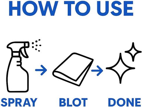 Magic Stuff Heavy Duty Stain Remover - Enzyme-Powered Carpet & Upholstery Cleaner - Eliminates Pet Urine, Odor, Wine, Coffee, Grease, and Deep Set Stains - No rinse, Odor Free, Kid & Pet Safe Formula in Saudi Arabia