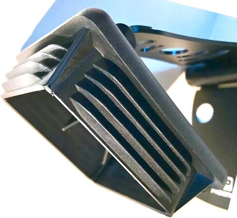 (عبوة من قطعتين) سدادات أنابيب مربعة مقاس 4 بوصات | حواف LDPE مرنة | غطاء علوي متين قوي التحمل بسمك 0.3 بوصة ومقاوم للصدمات in Kuwait