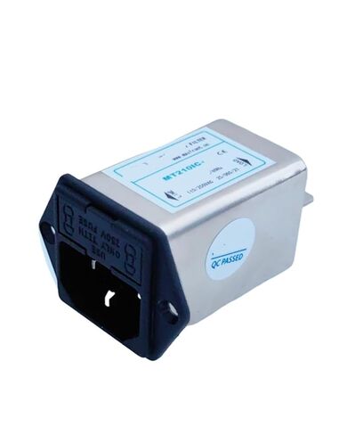 MT210IC-1A 3A 6A 10A فلتر طاقة الهيكل 0-220 فولت مع مقبس تأمين مزدوج اثنين في واحد MT210IC-1A 3A 6A 10A-H(MT210IC-3 3A) in Kuwait