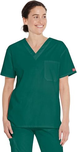 قميص Dickies الرجالي الكبير والطويل برقبة على شكل حرف V وجيب مزدوج على الصدر، مقاس Hunter، مقاس XXXXXX-Large in Saudi Arabia