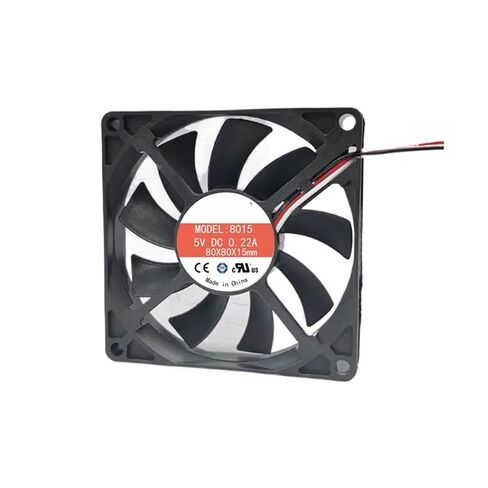 8015 12 فولت 24 فولت 5 فولت 8 سم مروحة تبريد (24 فولت 2 خط) in Kuwait