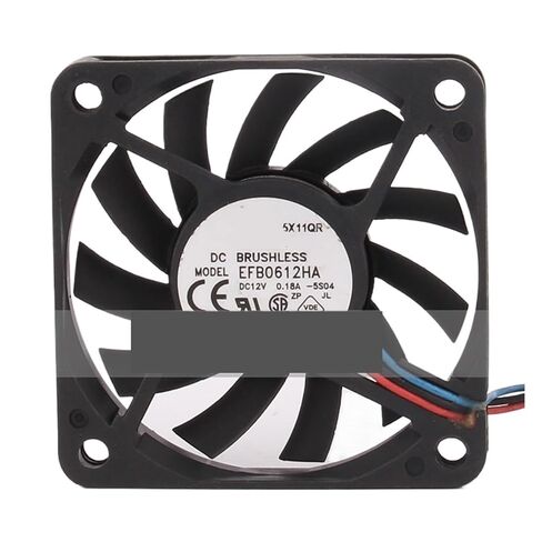 مروحة تبريد EFB0612HA 24V 48V DC12V 0.18A AC 1.44W 6CM 6010 60X60X10MM in Saudi Arabia